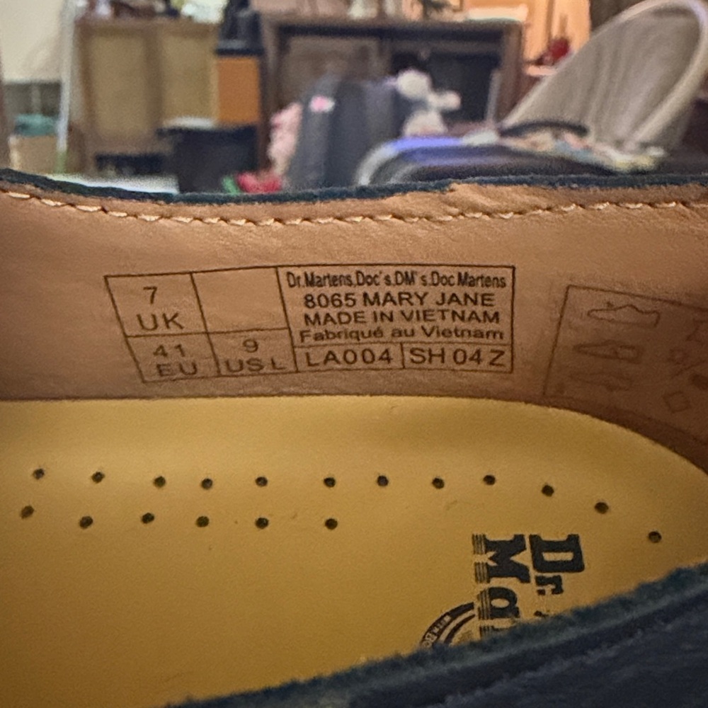 Dr. Martens 8065 Women’s Size 9 Decayed Roses Mary Janes - Picture 2 of 5